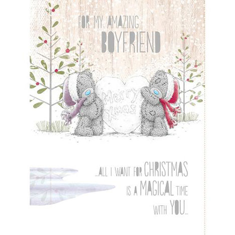 Boyfriend Me to You Bear Boxed Christmas Card £9.99